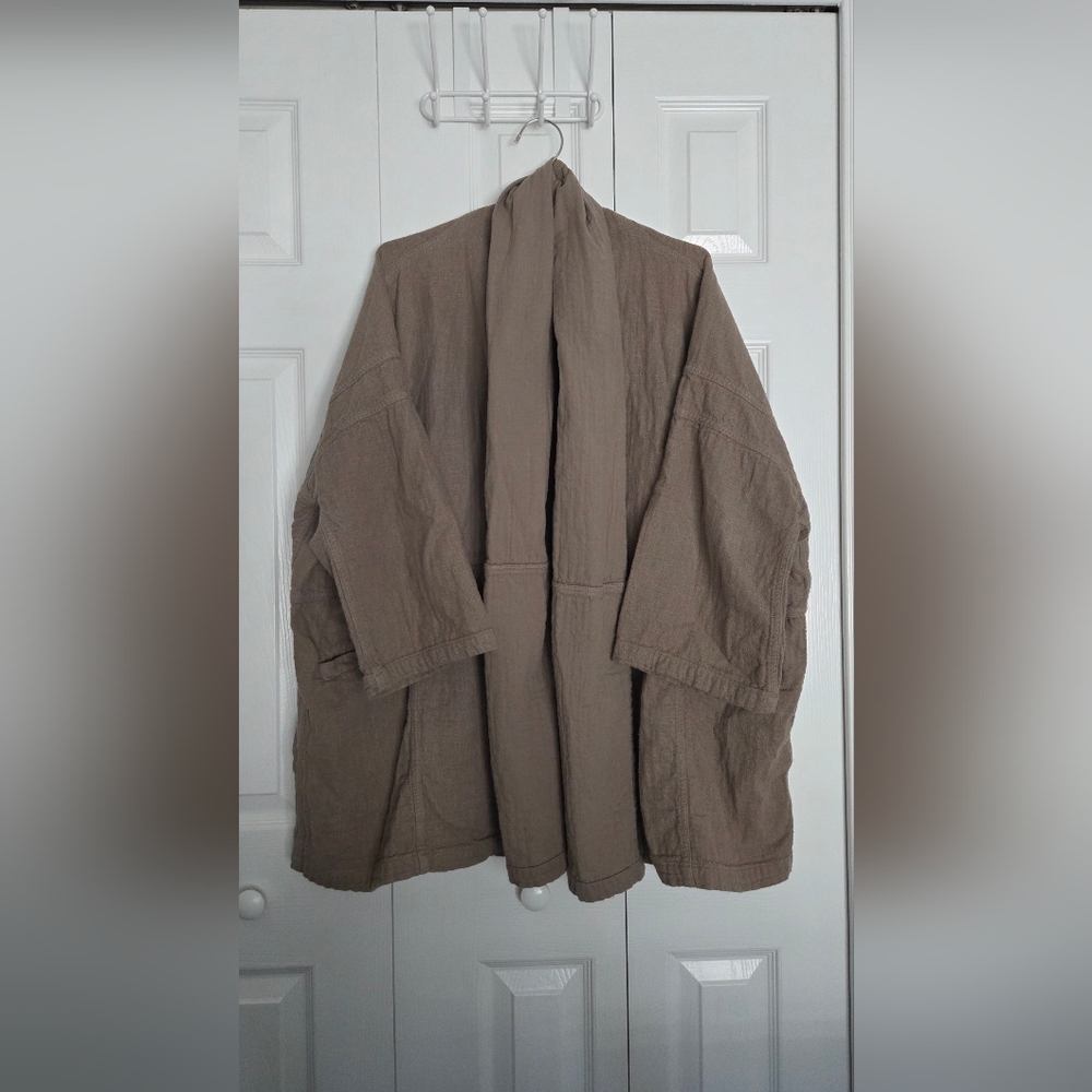 Atelier Delphine Haori Coat - Stone